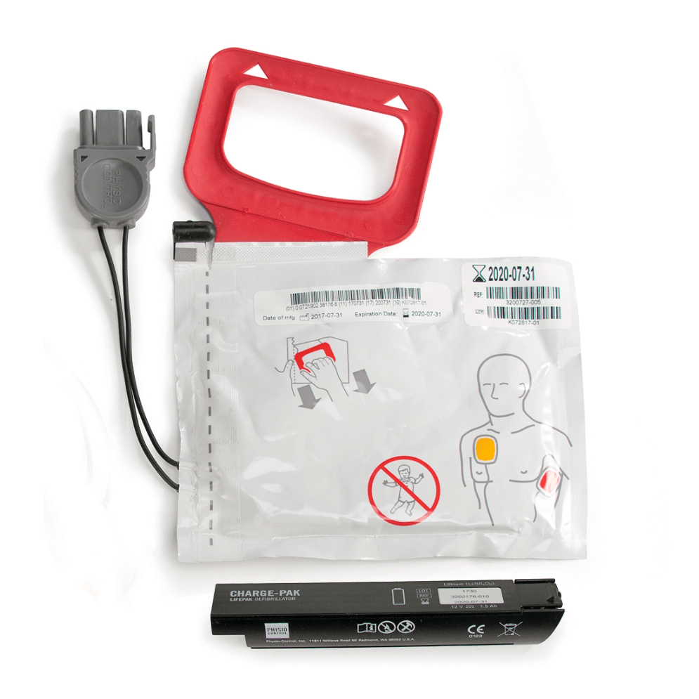 Physio-Control-Physio-Control LIFEPAK® CR® Plus, EXPRESS® Charge-Pak™ Kit 1 Set of Electrodes-MedTech-1